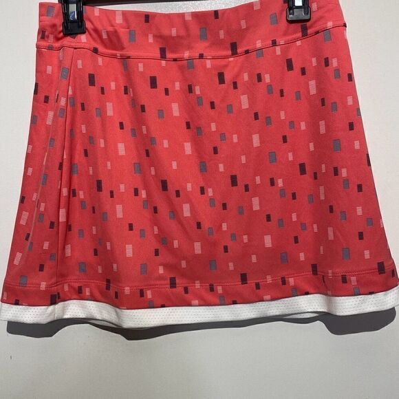 Callaway Women's Sunkist Coral Opti Dri Elastic Waistband Golf Skort Small NWT - Picture 1 of 10